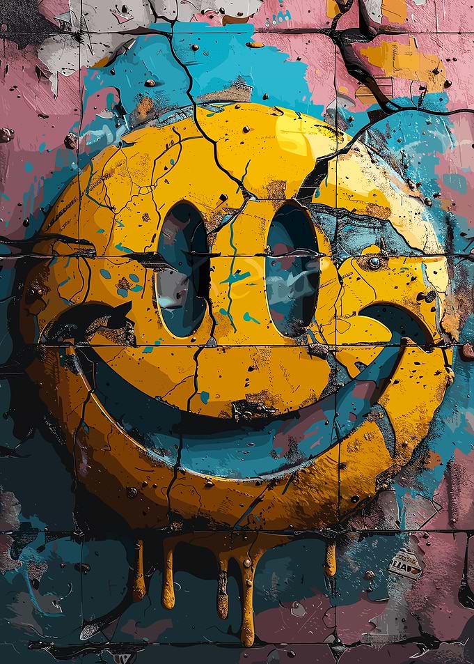 Colorful Smiling Faces