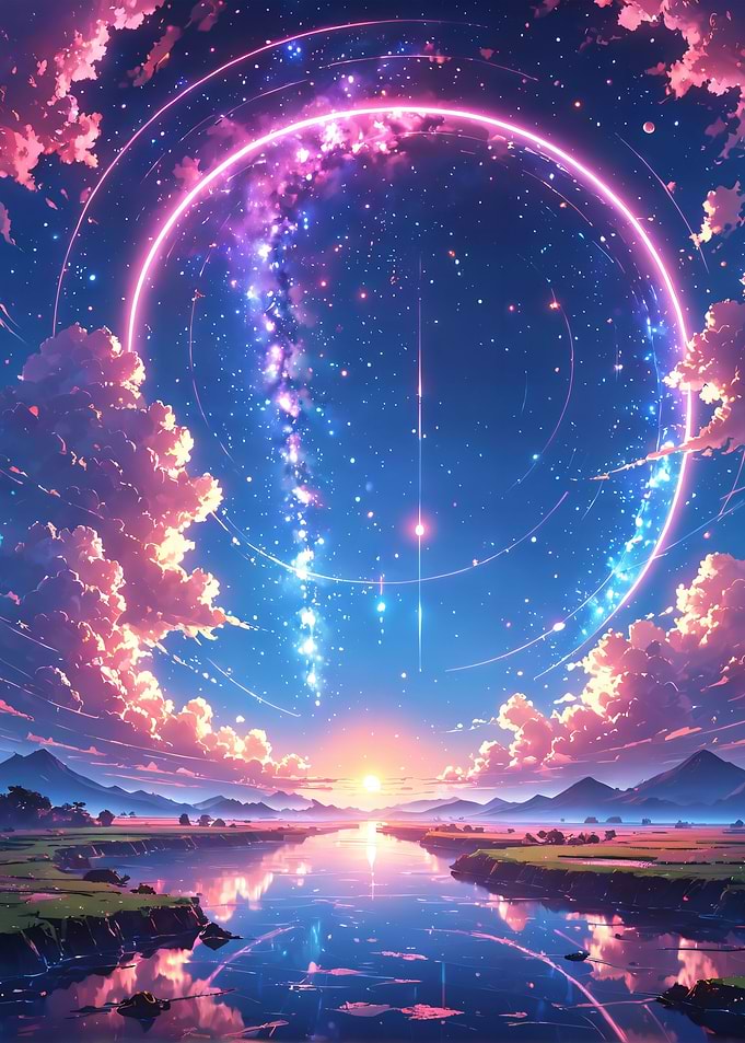 Between stars and earth