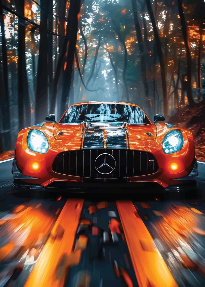 AESTHETIC CAR ART