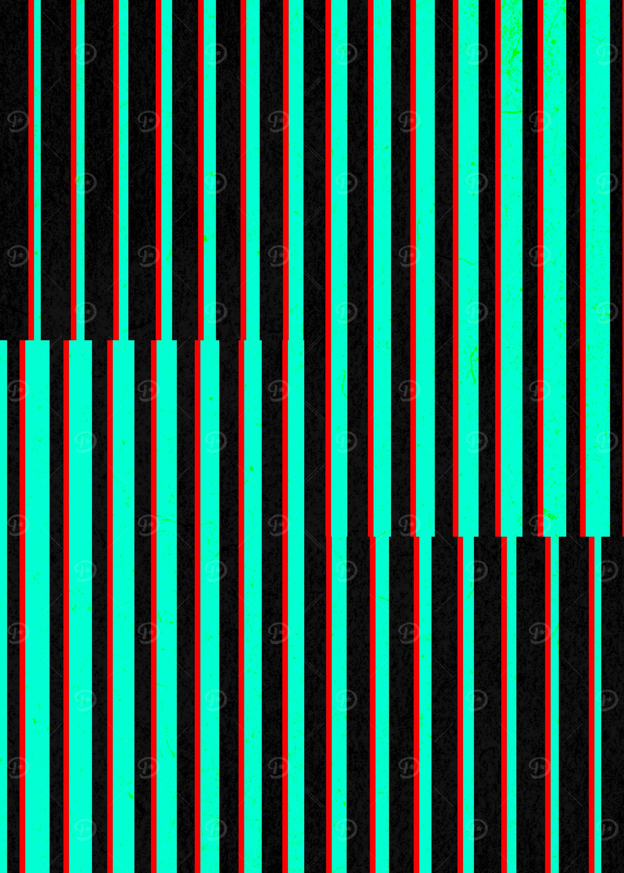 BLUE RED STATIC TV