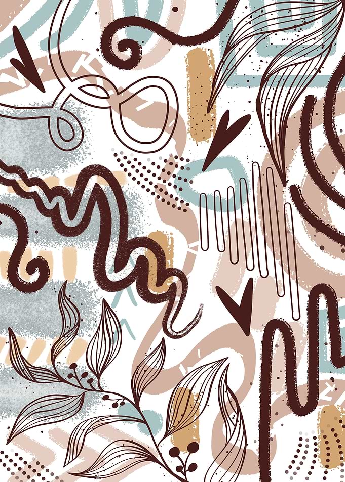 Abstract florals 3