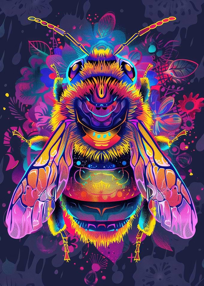 Neon Bee