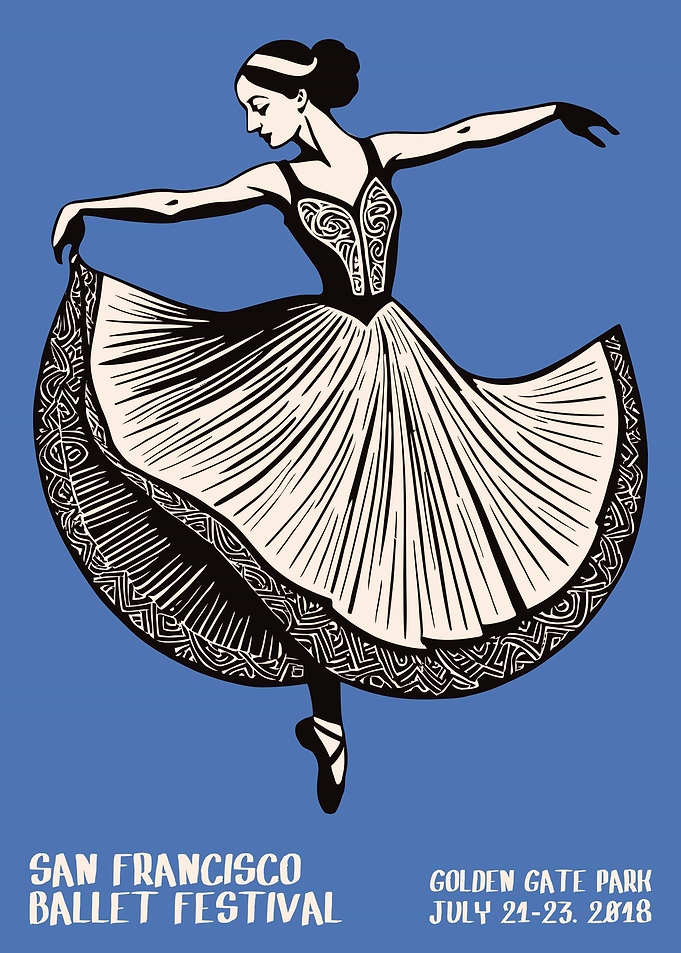San Francisco Ballet Print