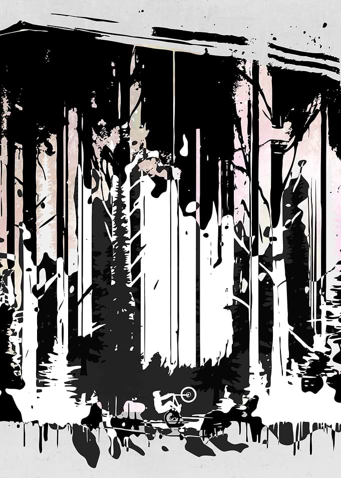 Forest MTB Rider