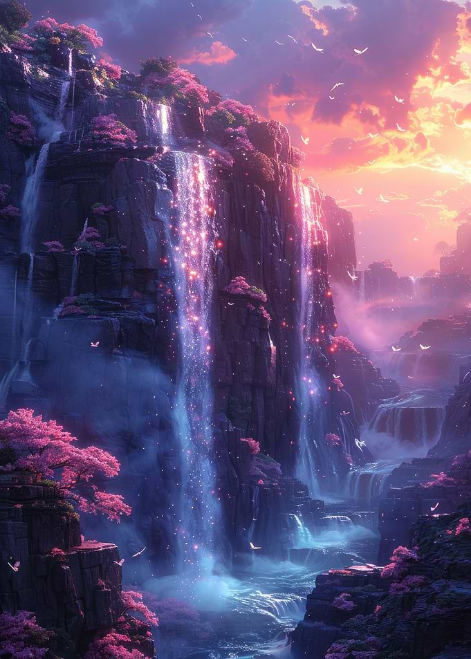 Magical Waterfall