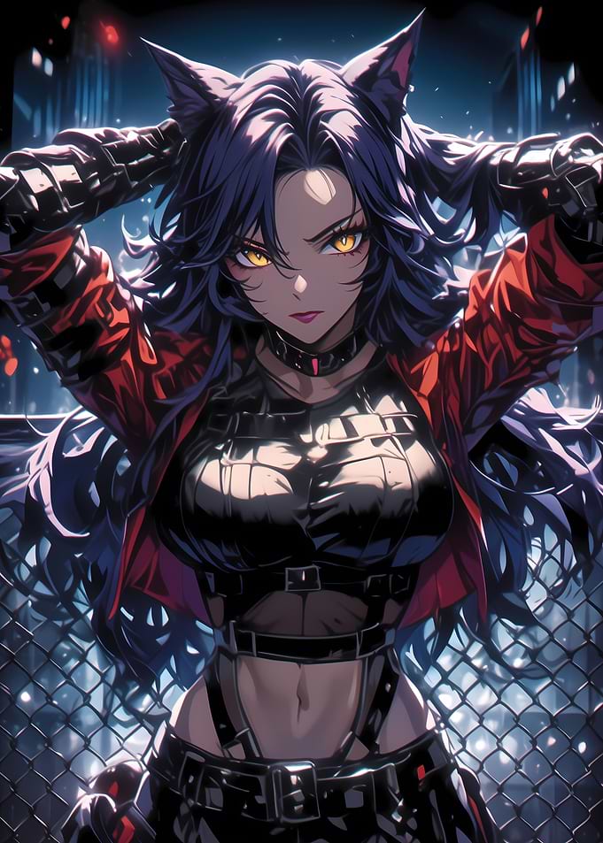 Fierce Urban Catwoman