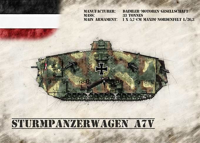 Sturmpanzerwagen A7V