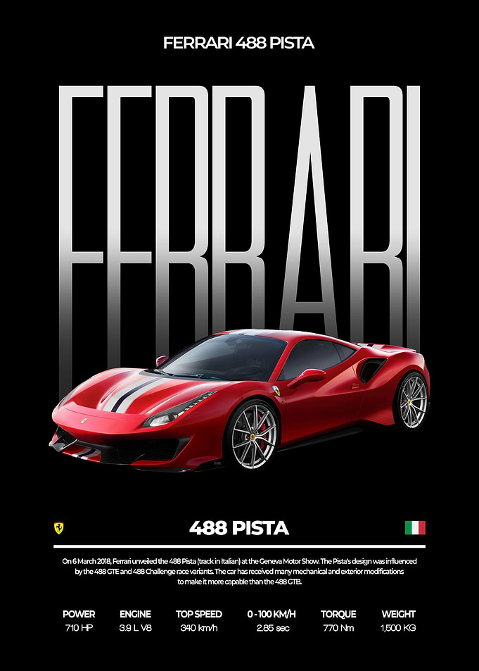 Ferrari 488 Pista