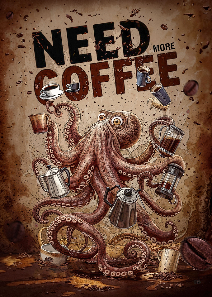 Caffeinated Cephalopod