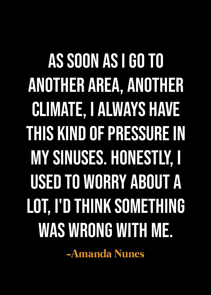 Amanda Nunes quotes