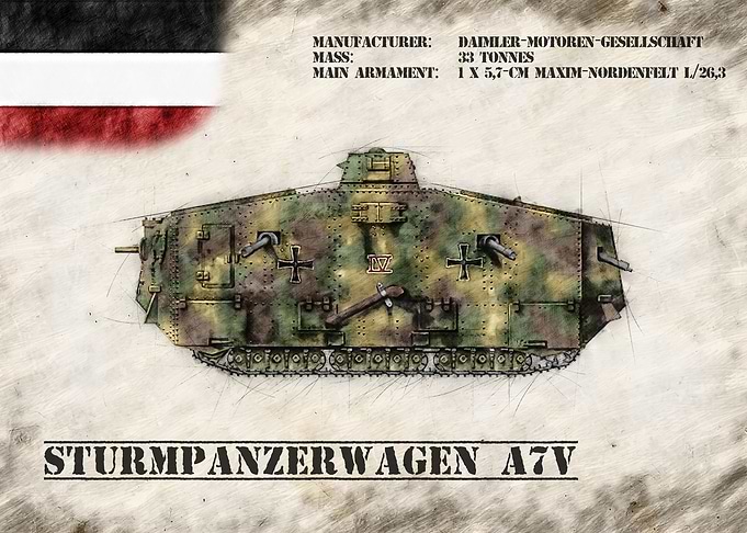 Sturmpanzerwagen A7V