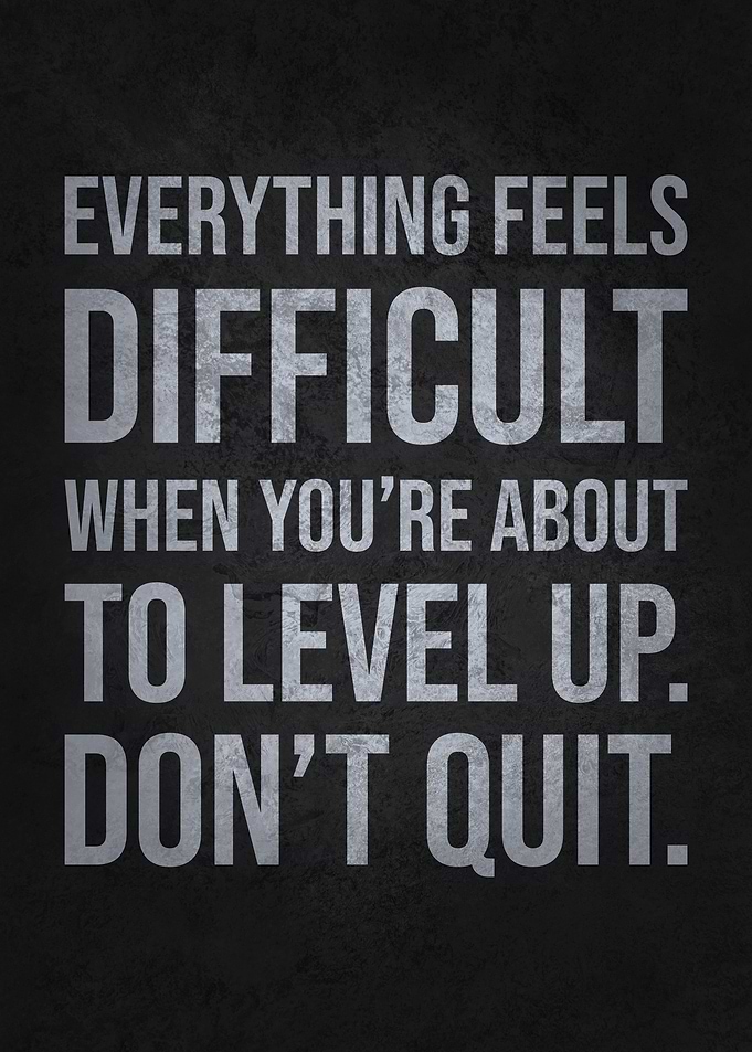 Level Up Hustle Motivation