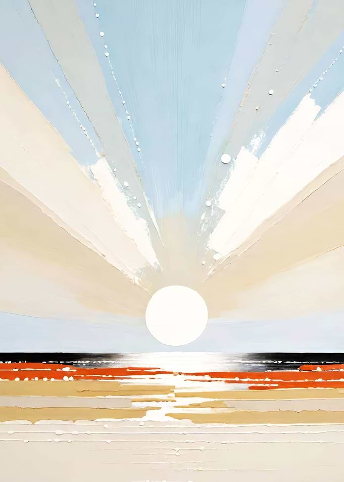 Minimalist Scandi Sun