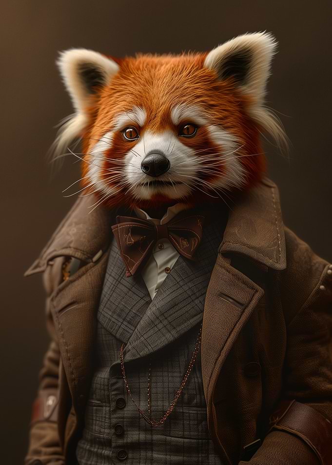 Noble Red Panda