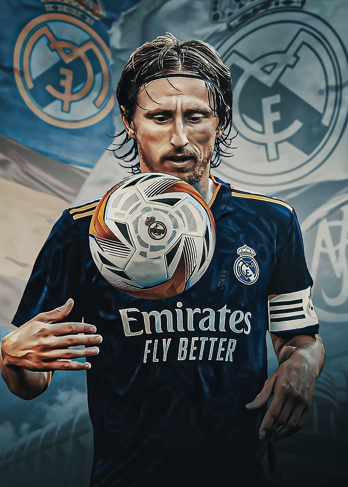 El Capitan Luka Modric