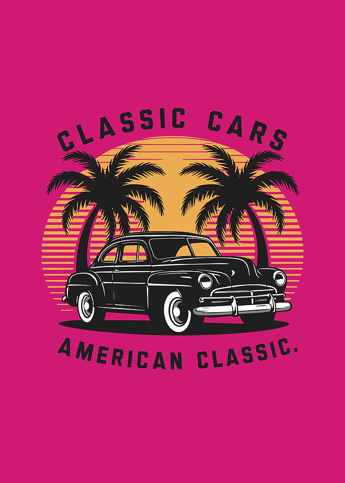 Classic Cars Black white