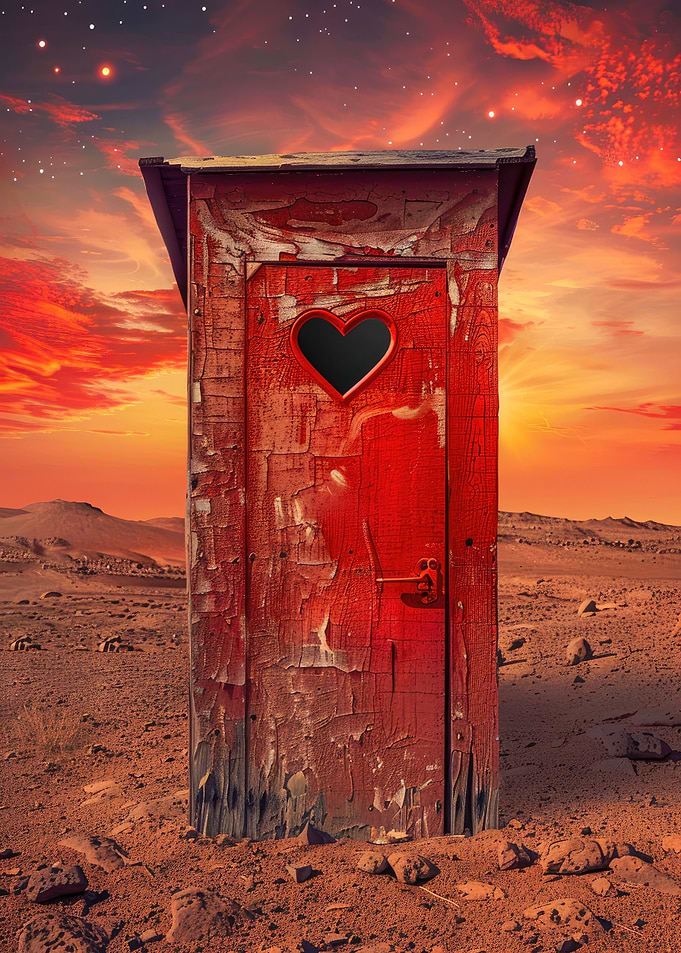 Outhouse on Planet Mars 01