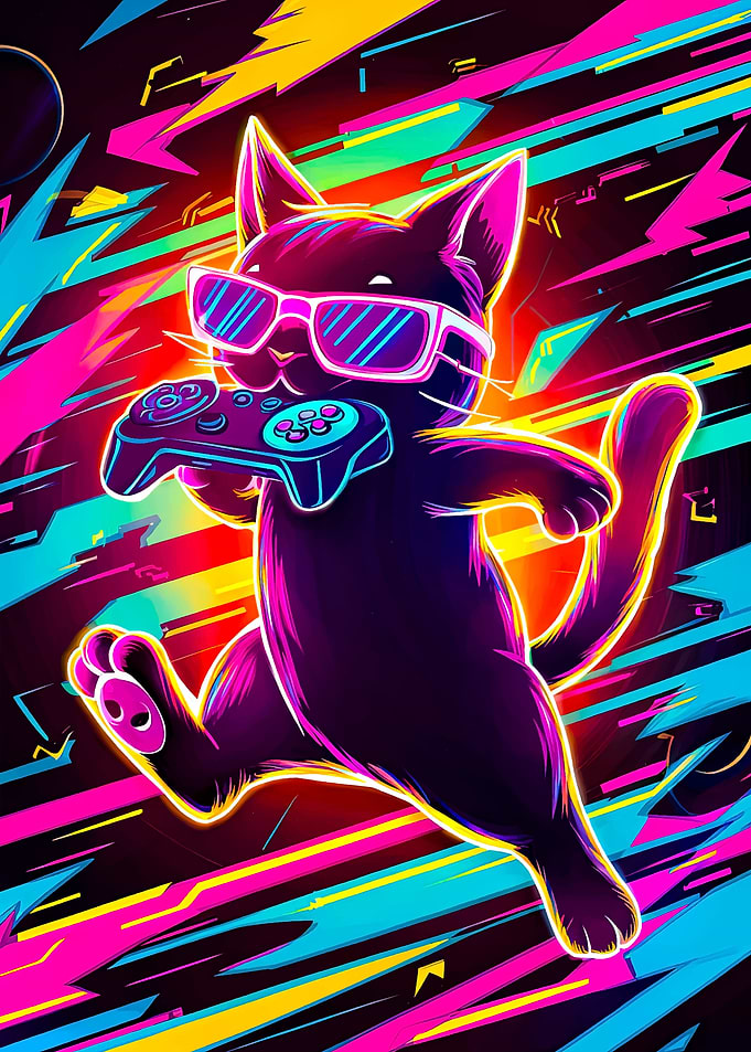 Gamer Cat