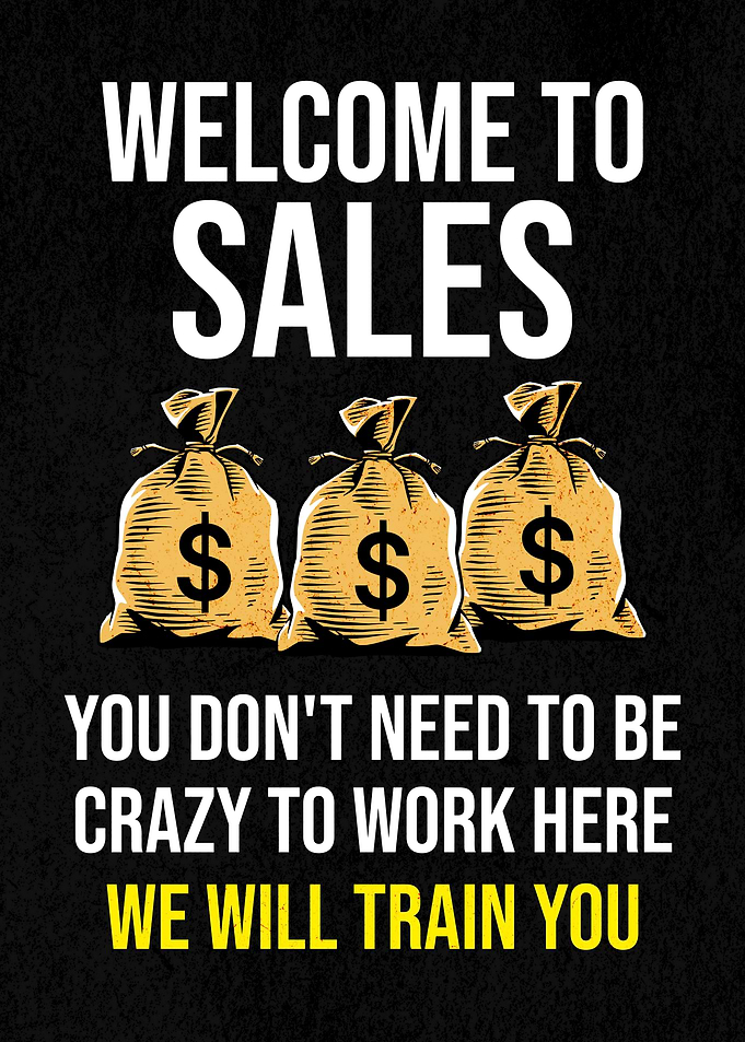 WELCOME SALES CRAZY