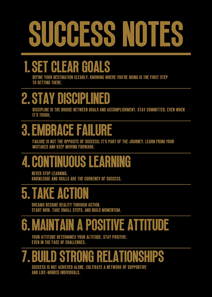 Success Notes