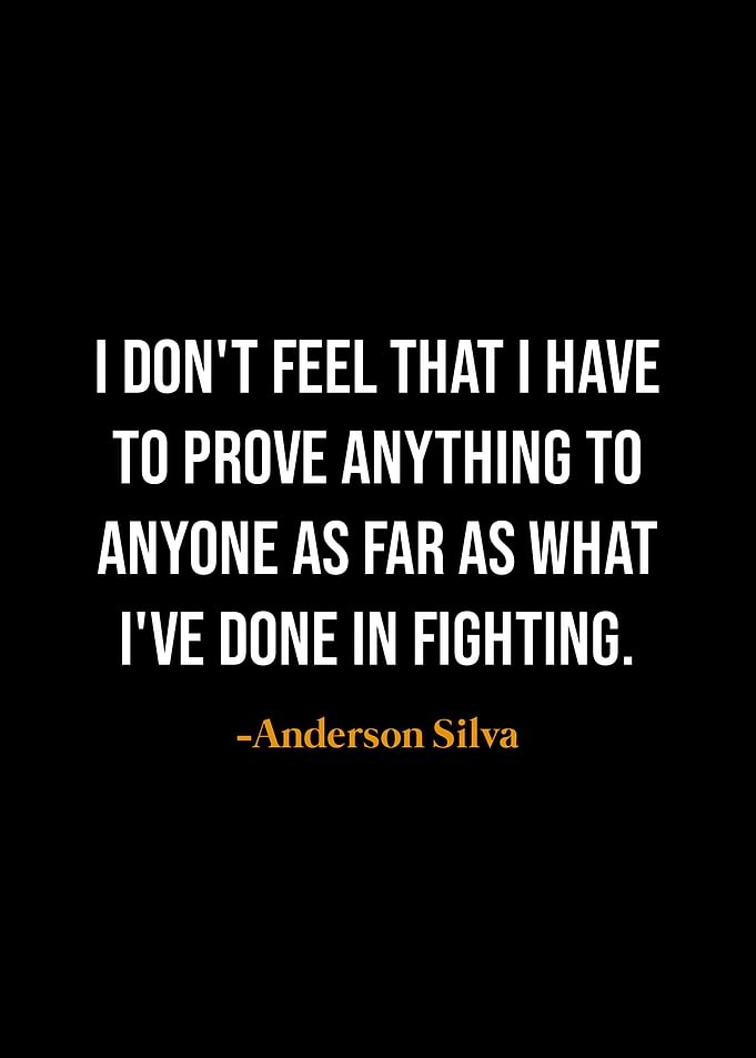 Anderson Silva quotes