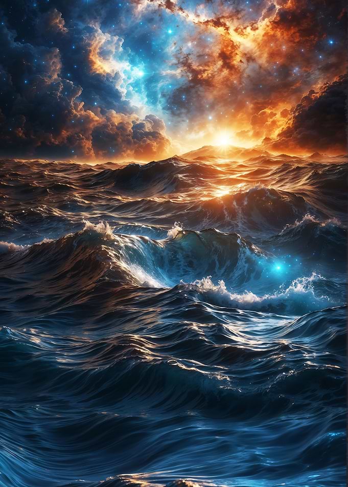 Coastline at Sunset