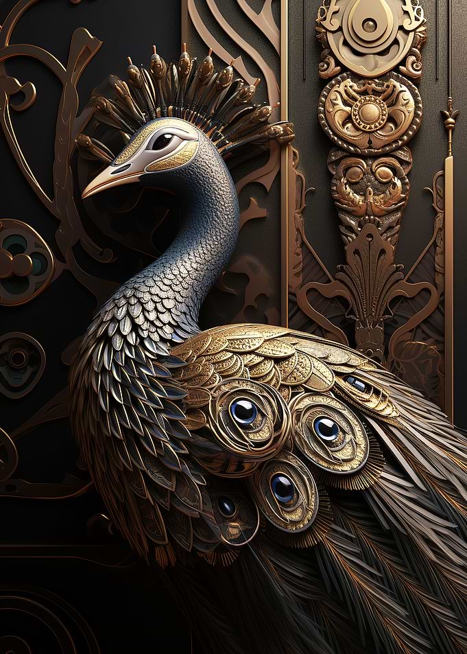King Golden Peacock
