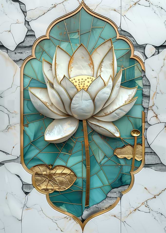 Kintsugi Lotus