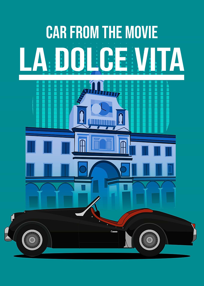 car from la dolce vita