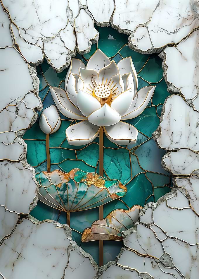 Kintsugi Lotus
