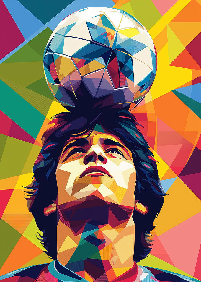 Maradona Wpap Pop Art