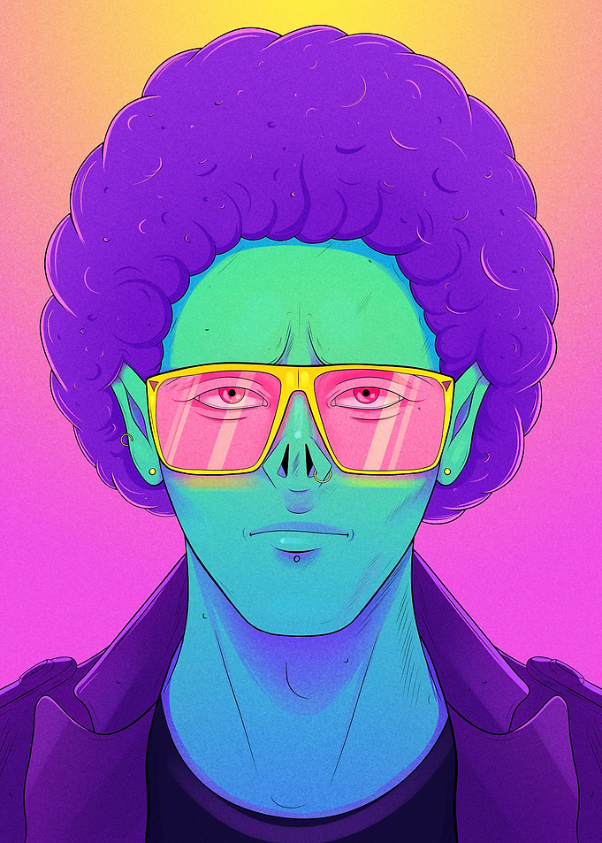 Summer Vibes Alien