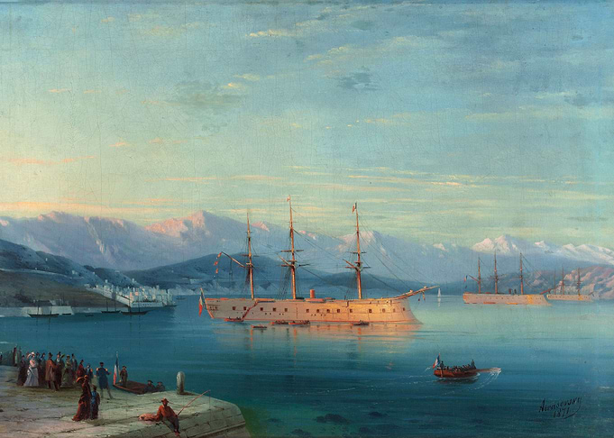 French Ships Departing