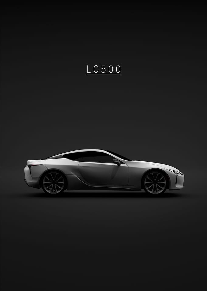 Lexus LC 500 2023 White