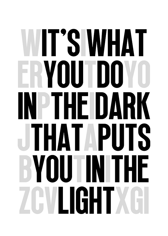 Its What You Do