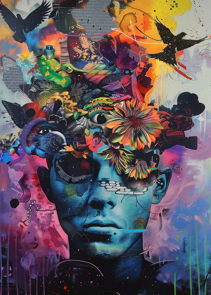 Mind Blown Street Art