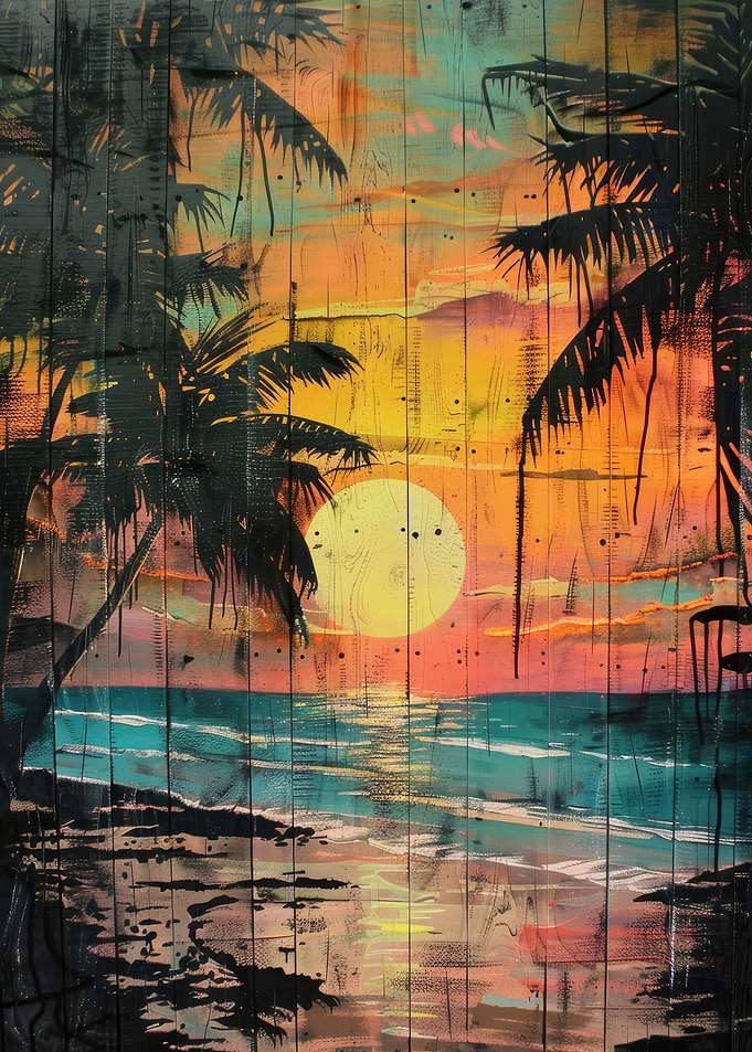 Sunset Palms
