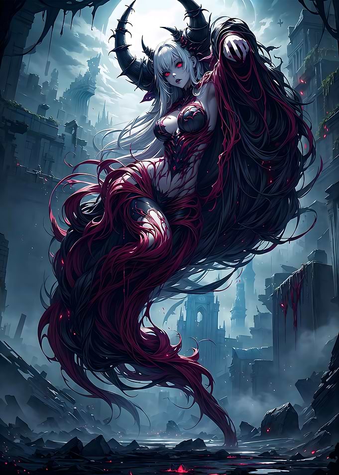 Vampire Death Anime Girl