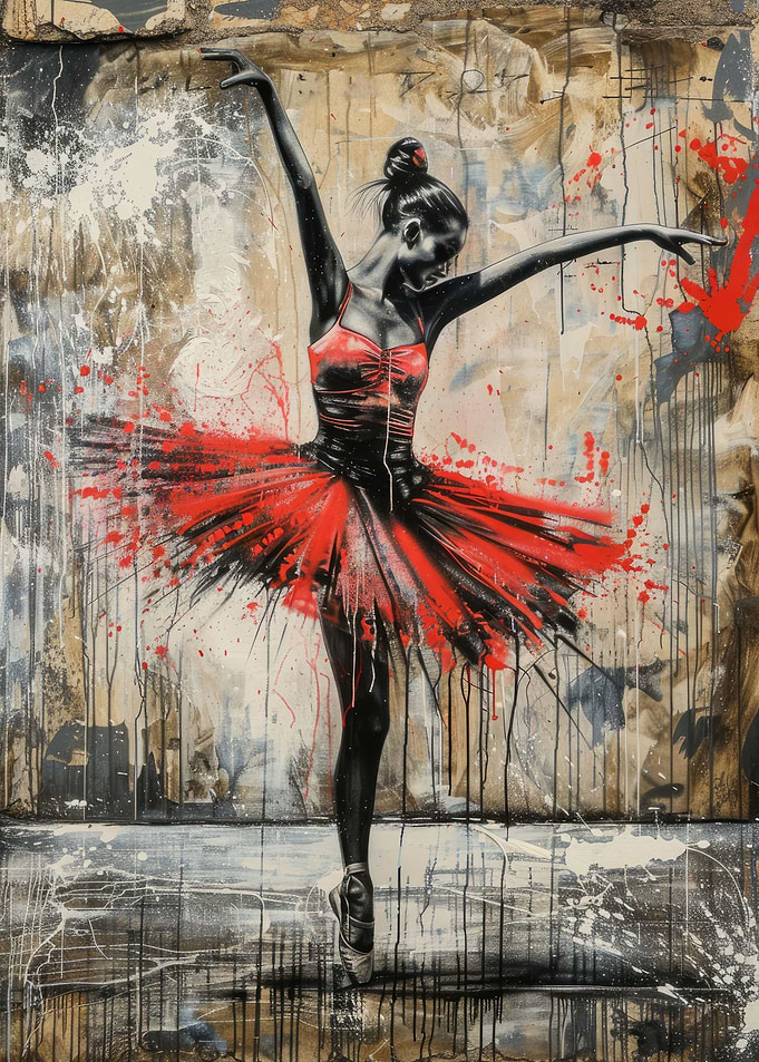 Graffiti Ballerina