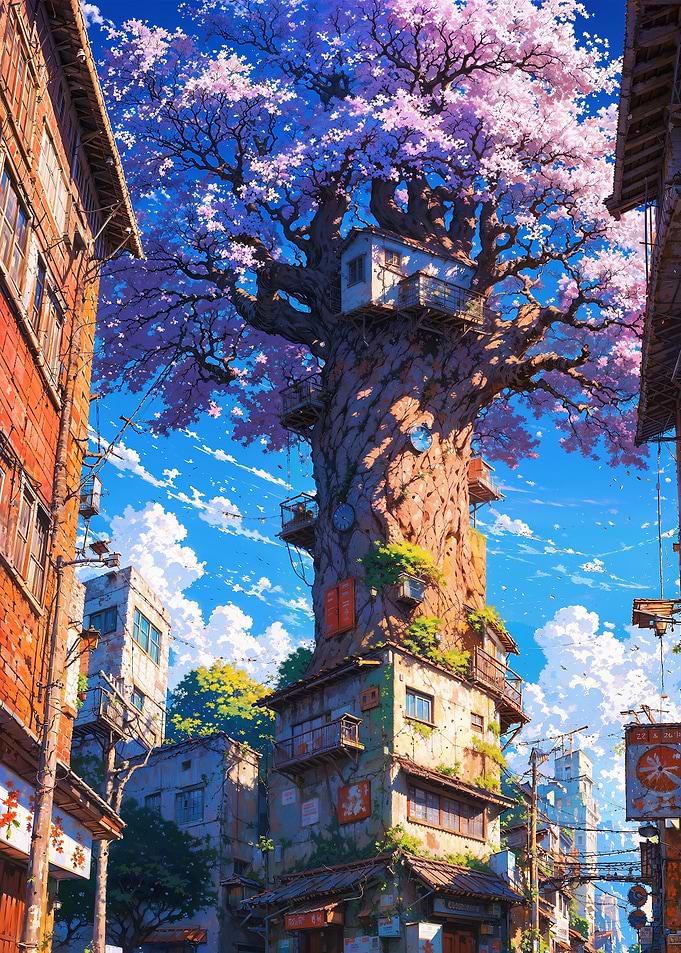 Urban Sakura Sanctuary