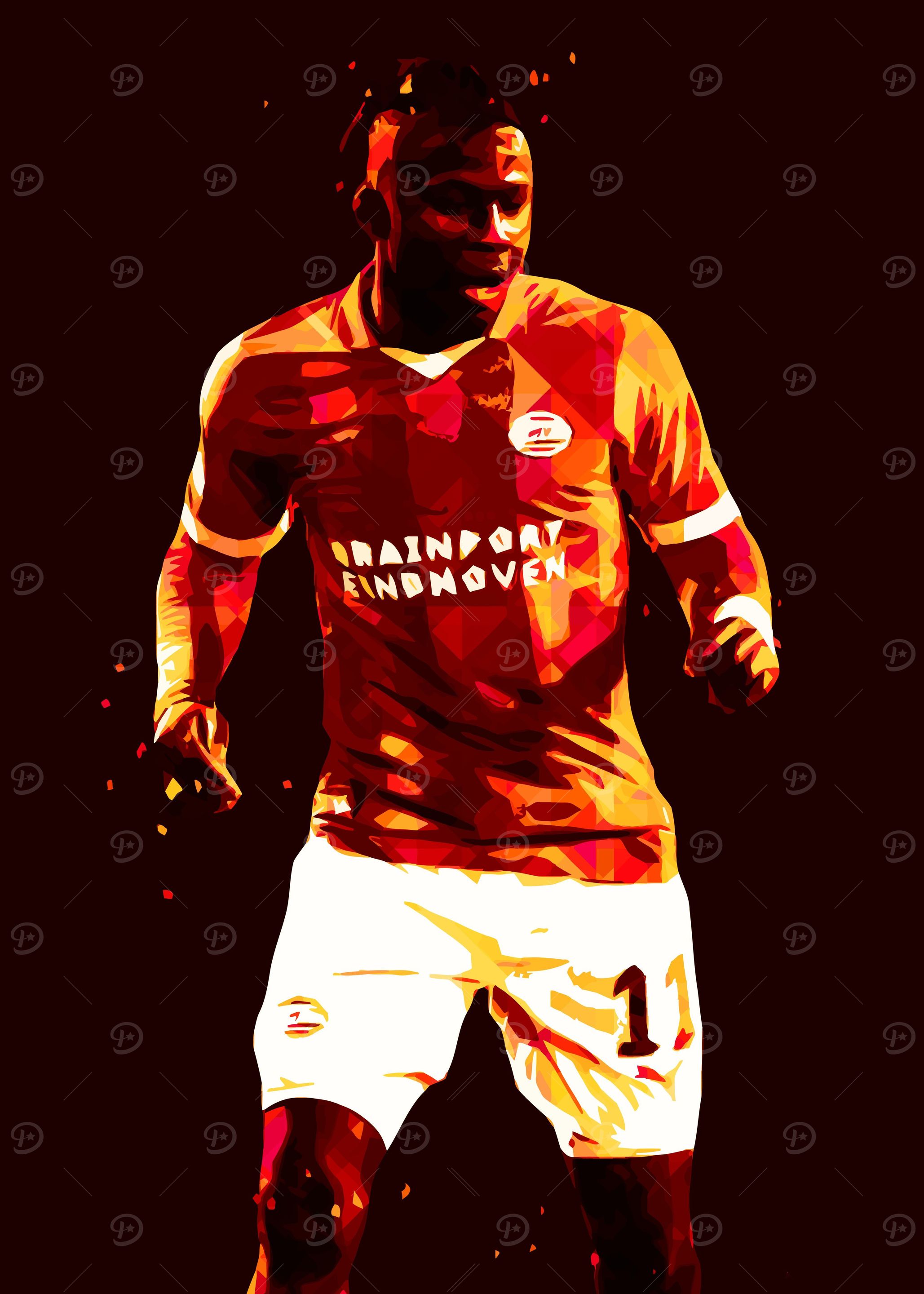 Johan Bakayoko Pop Art