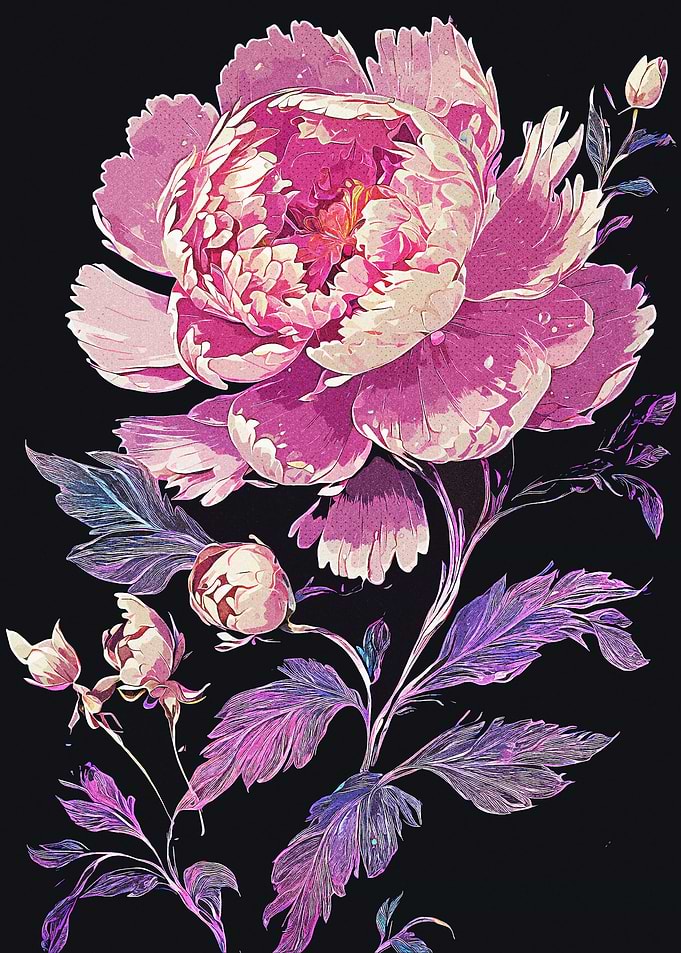 Pink Peony