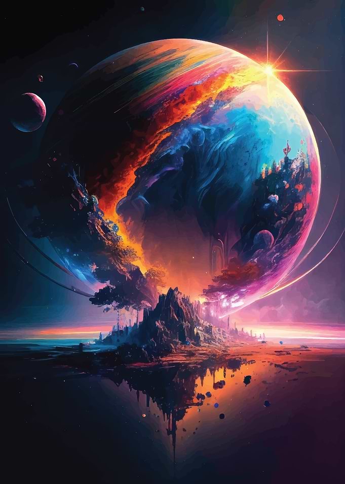 SPACE GALAXY FANTASY ART