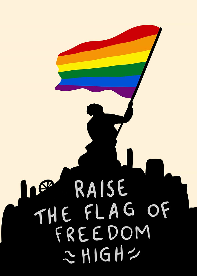 Les Miserables Pride Flag