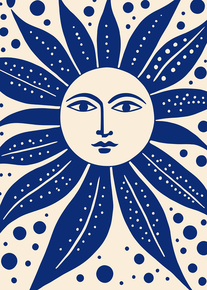 Retro Bohemian Sun