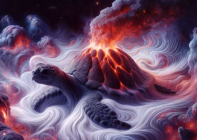 Volcano Turtle