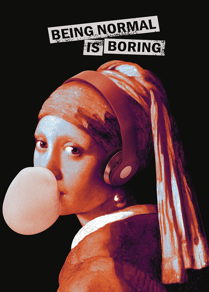 girl with earring funny