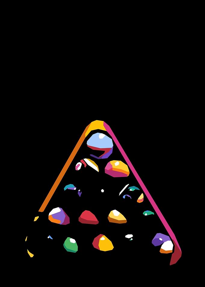 Billiard Ball Pop Art
