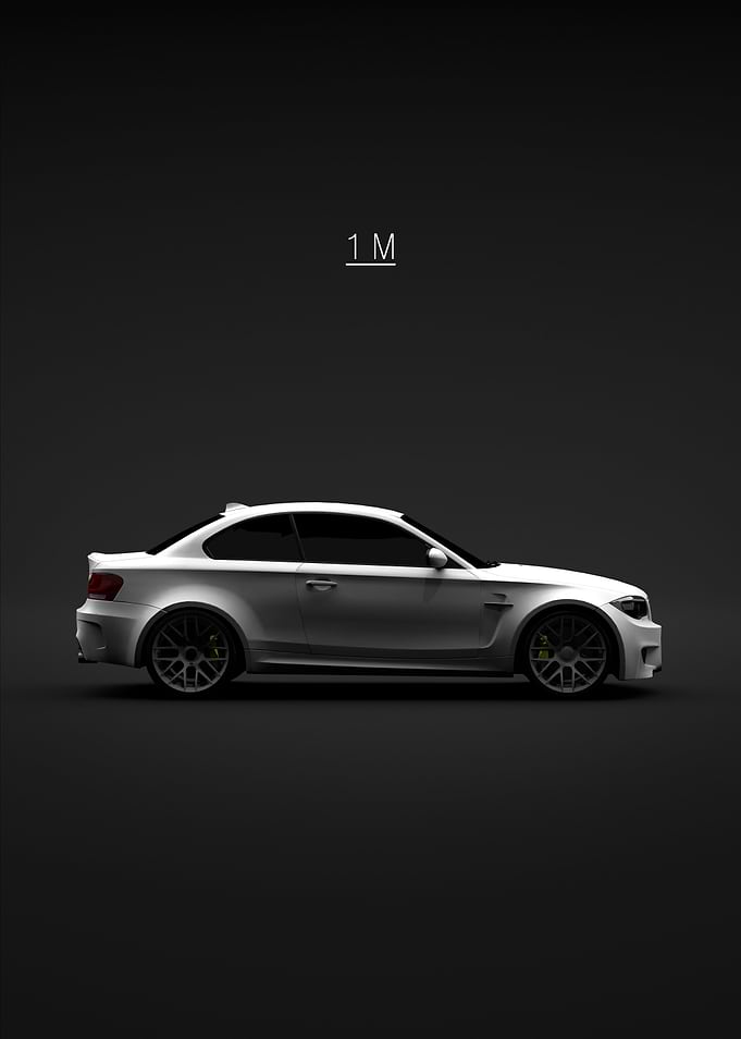 2011 BMW 1M White