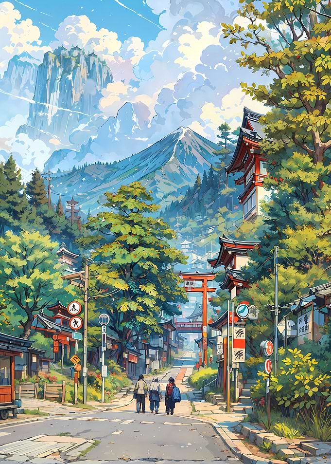 japanese village